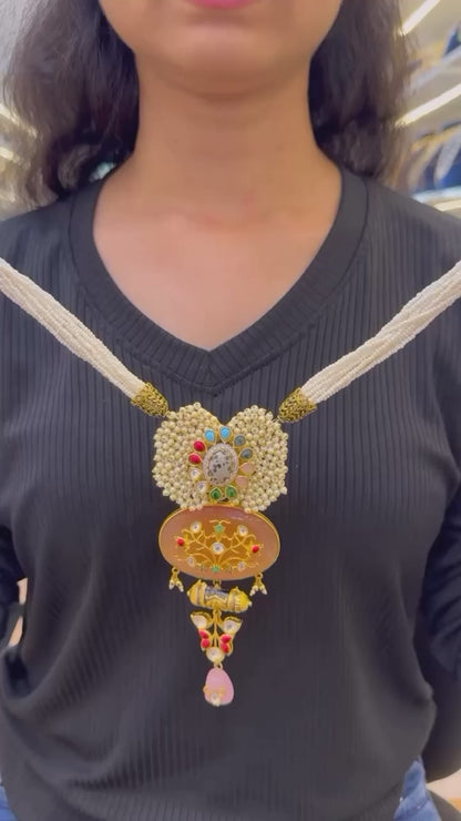 Multicolor Festive Necklace Set