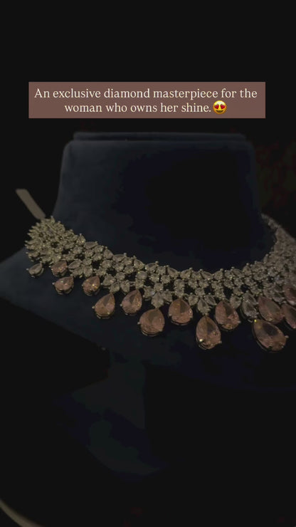 Exclusive Diamond Necklace Set