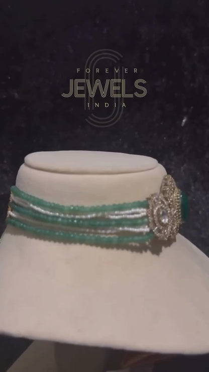 Beads Choker Necklace Featuring Exquisite Craftsmanship With Premium Materials For Elegant Everyday Wear