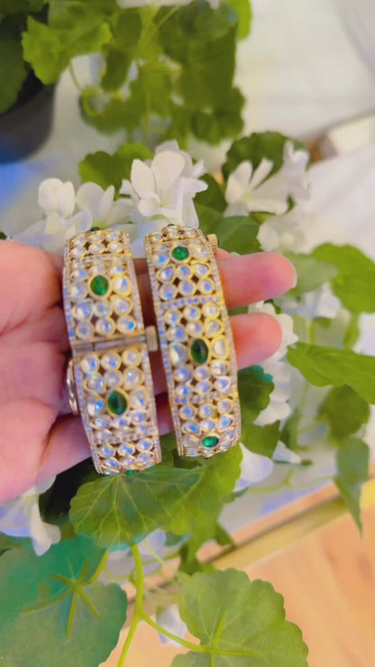 Royal polki Kundan Kadas