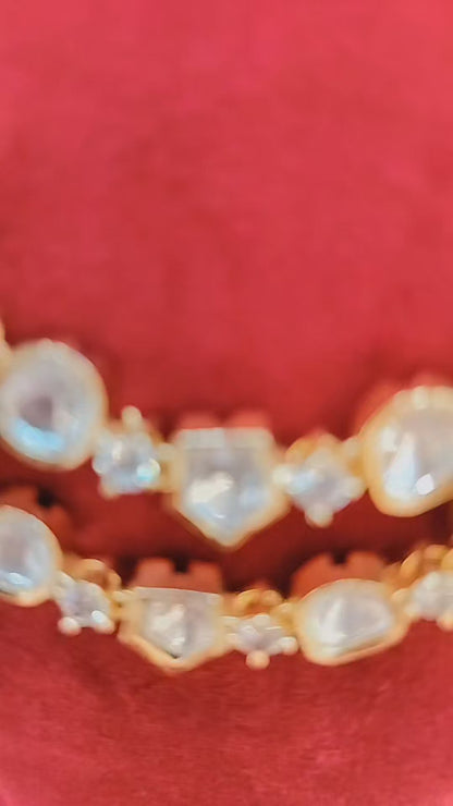 2 Layers Kundan Necklace