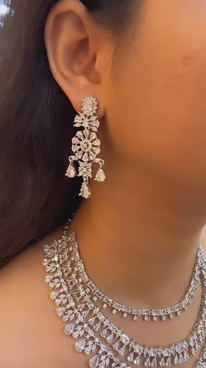 Elegant Trendy Layered Diamond Necklace