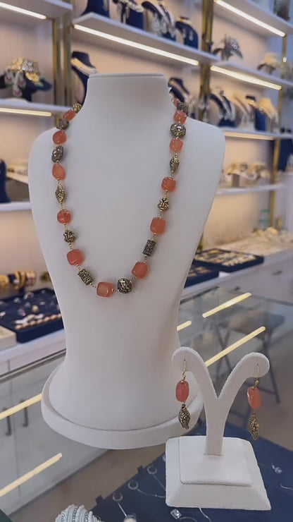 Enchanted Elegance Beaded Necklace
