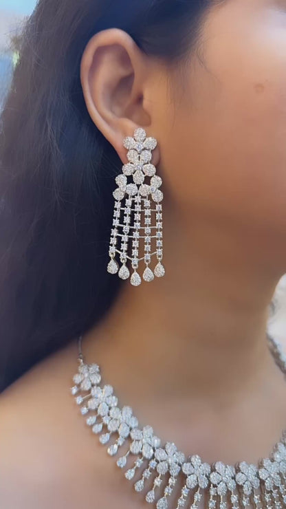 Diamond Teardrop Necklace