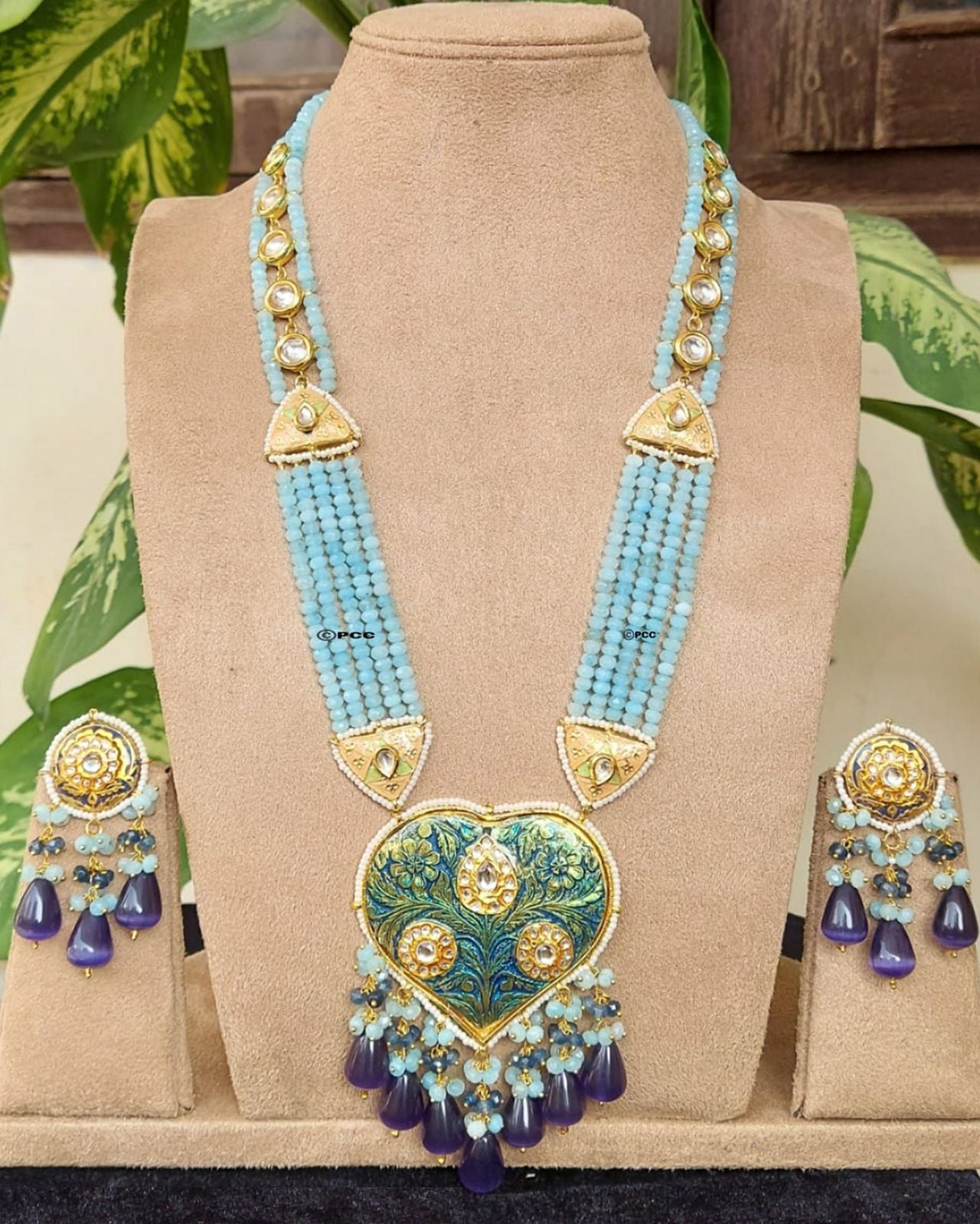 Azure Elegance Necklace Set