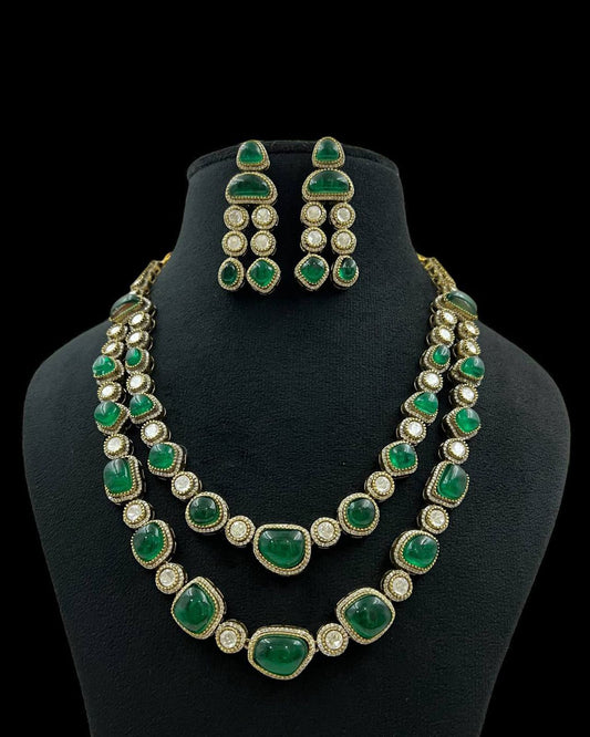 Emerald Enchantment Necklace Set