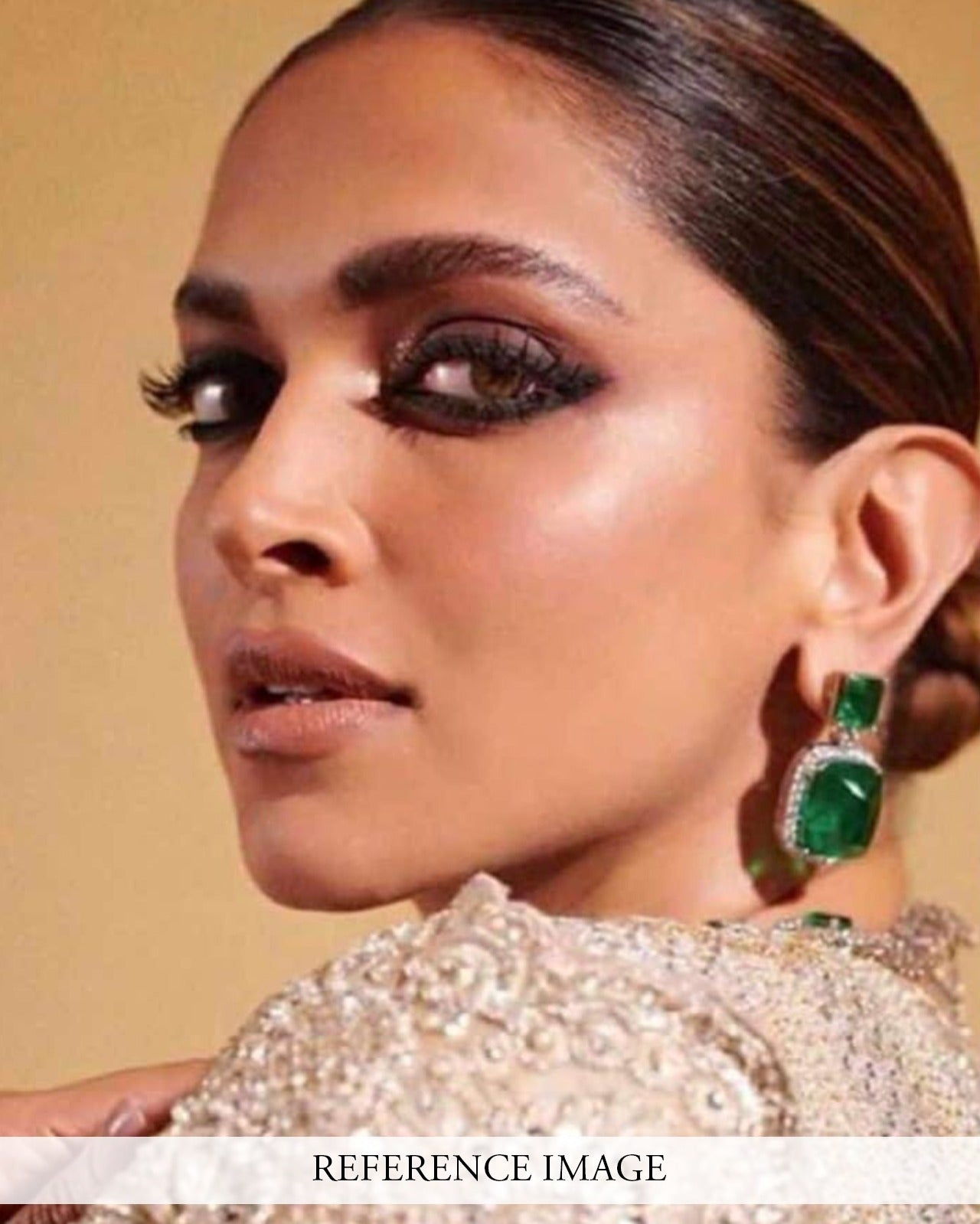 Emerald Drop Doublet Earrings