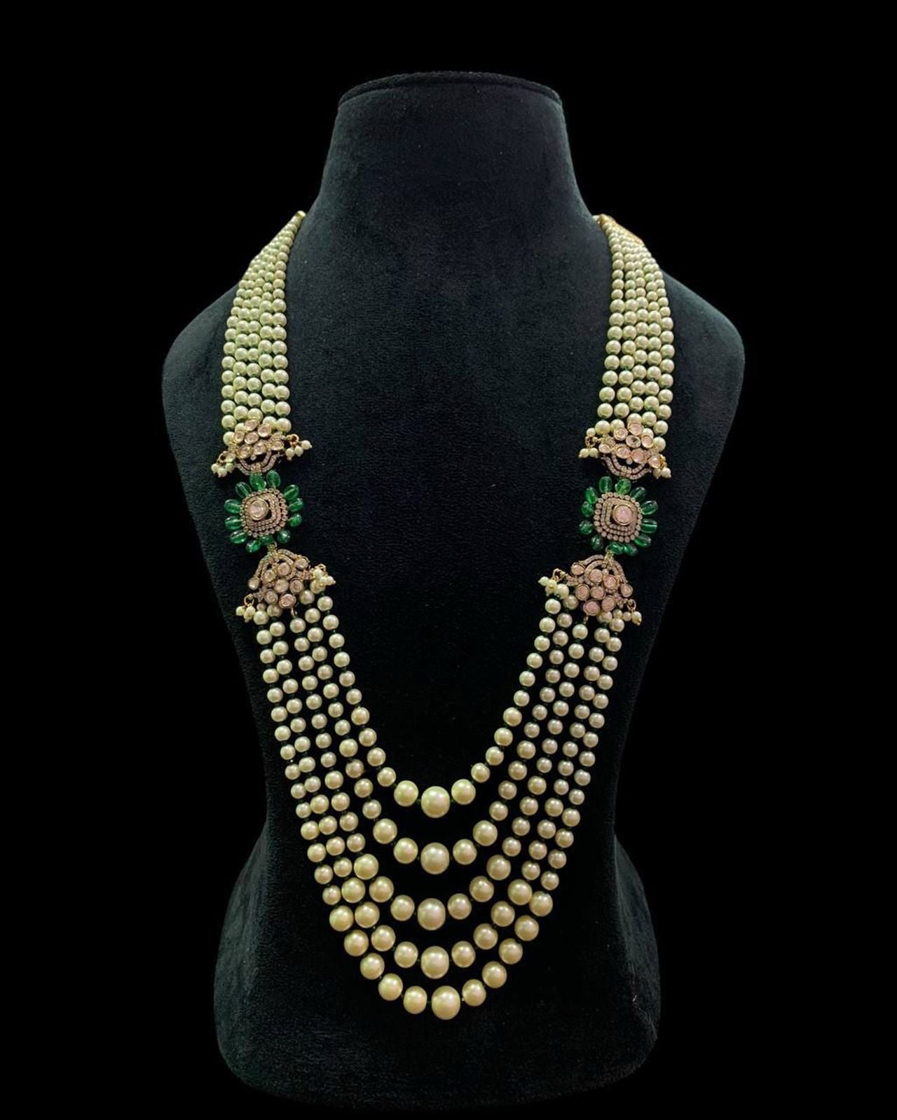 Traditional Beads Pearl Groom Mala