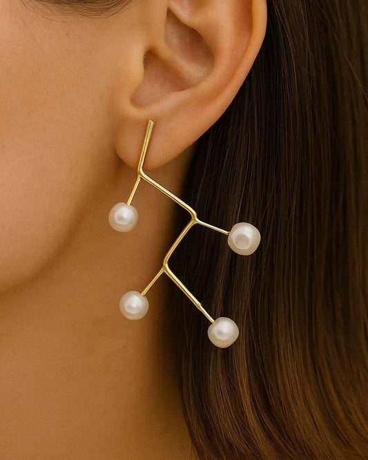 Unique Pearl Earrings