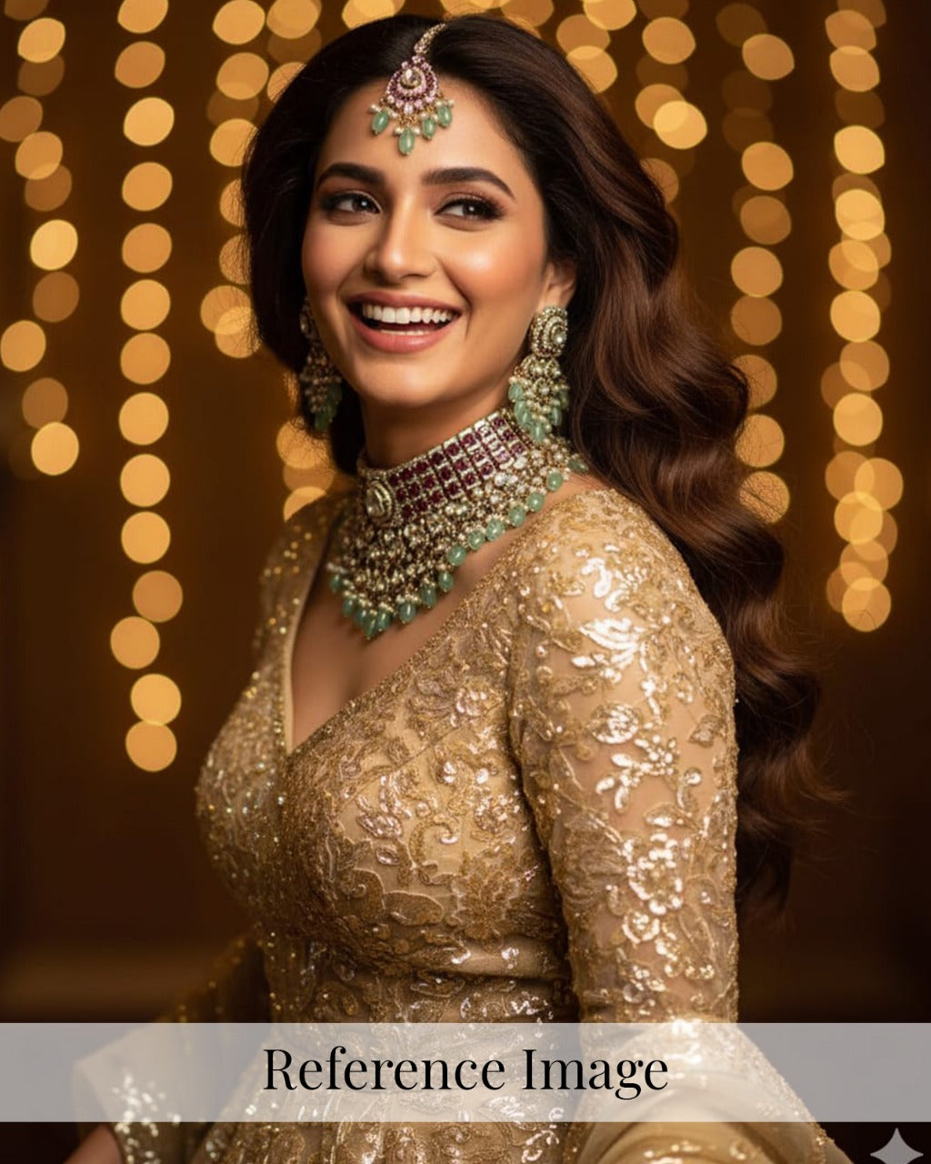 Kundan Beauty Bridal Necklace Set