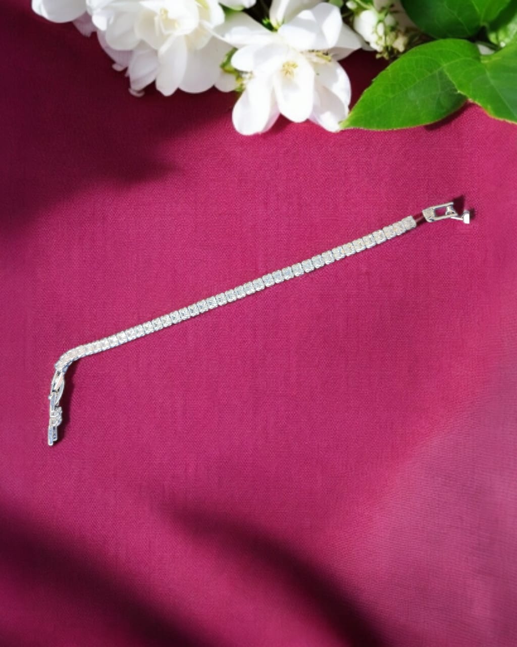 Silver Tennis Bracelet