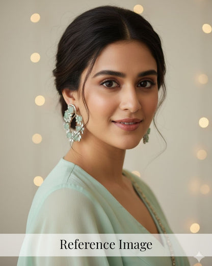 Mint Diamond Earrings