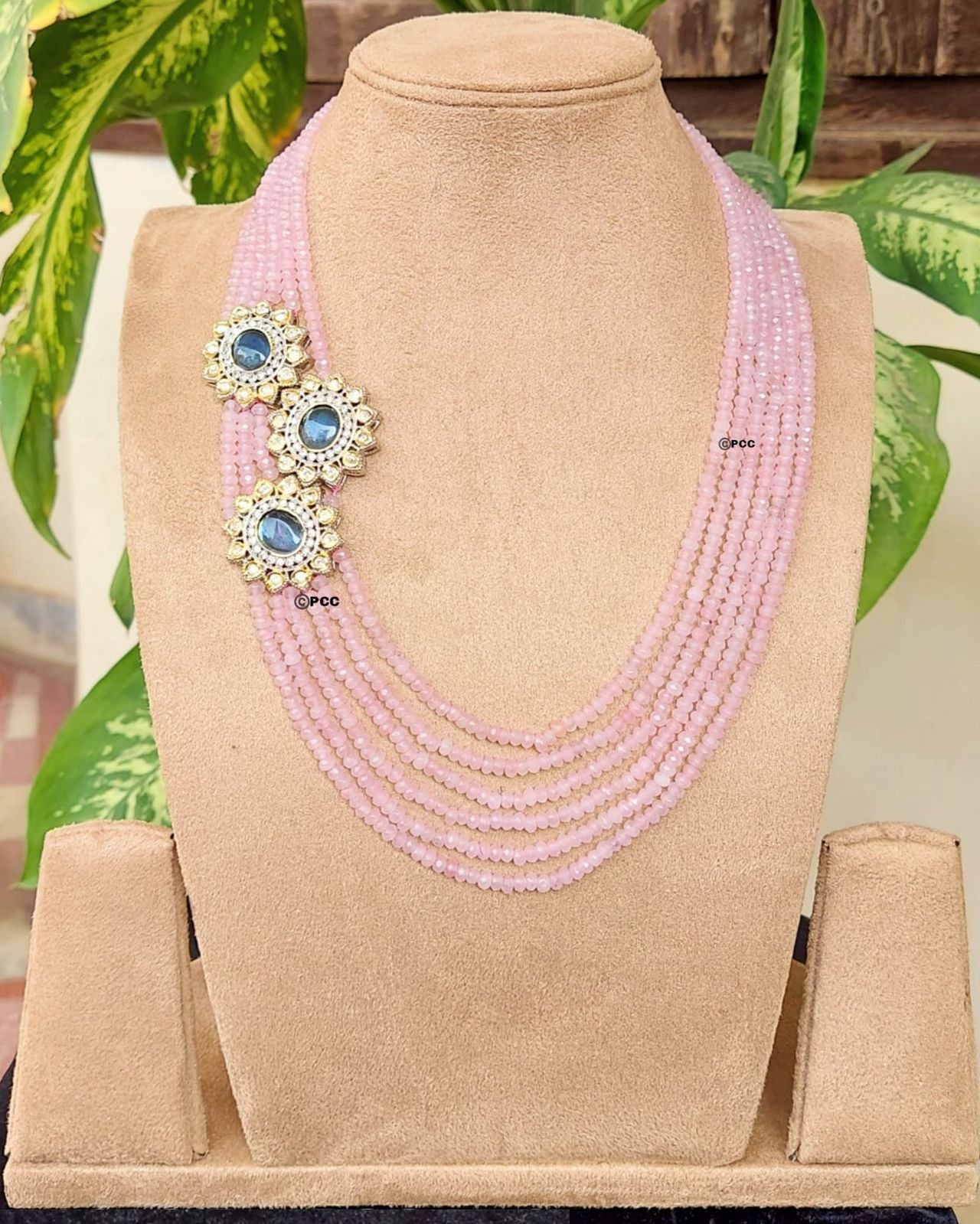 Rosé Petal Delight Necklace Set