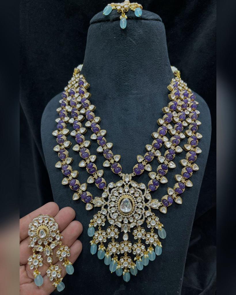 Layered Kundan Necklace Set