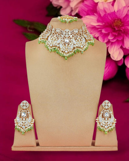 Kundan choker bridal set
