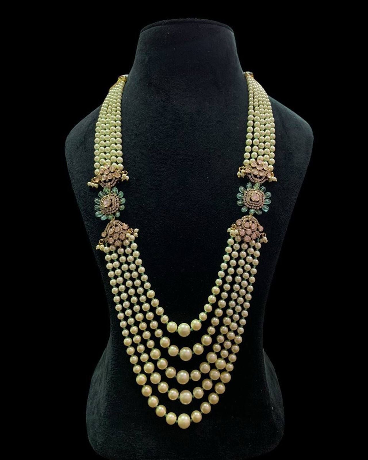 Traditional Beads Pearl Groom Mala