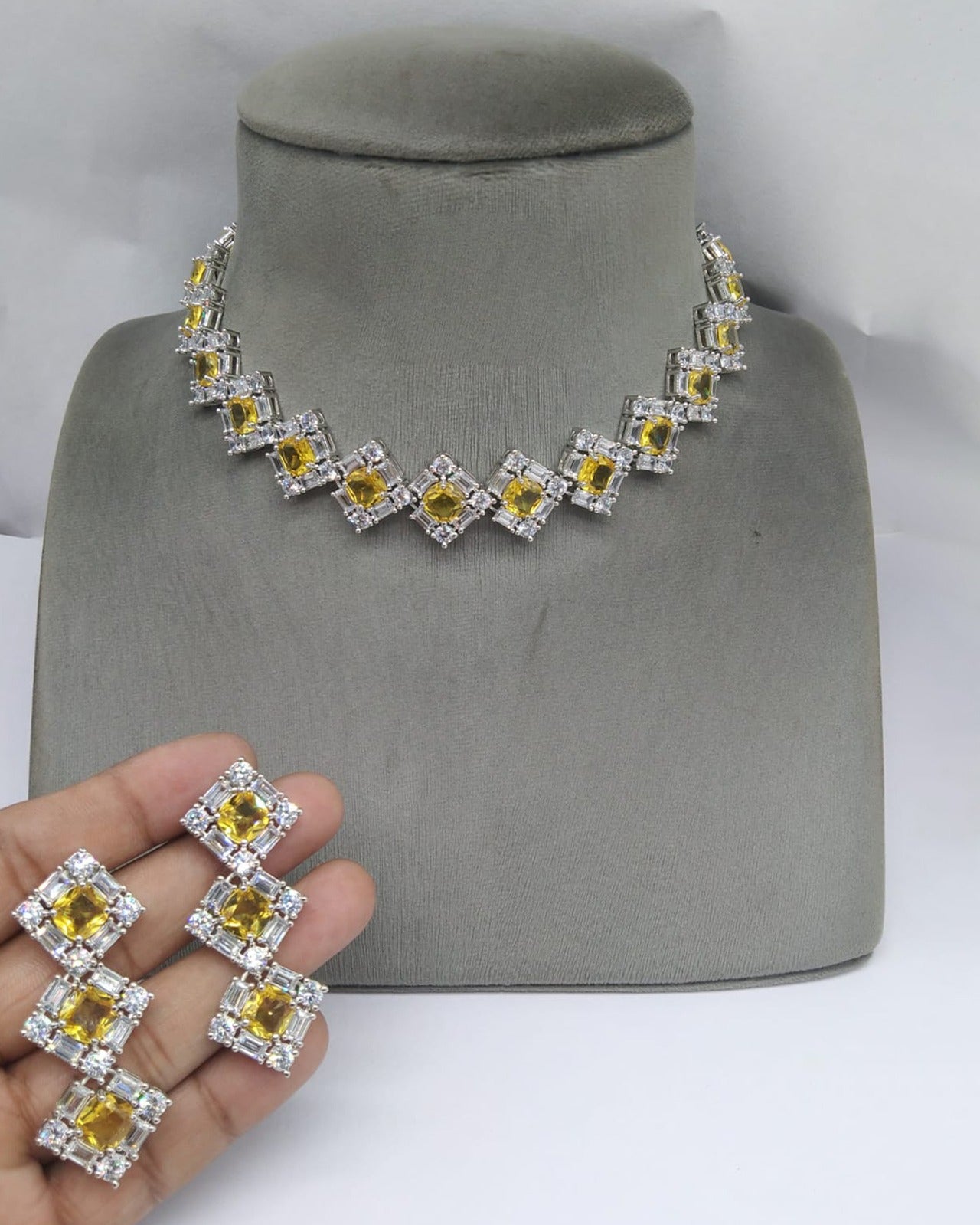 Modern Designer Choker Necklace Set