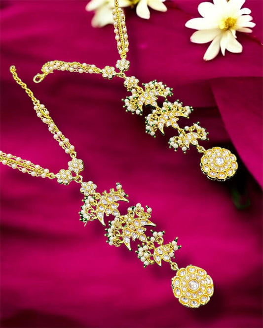 Kundan Pearl Haathphool