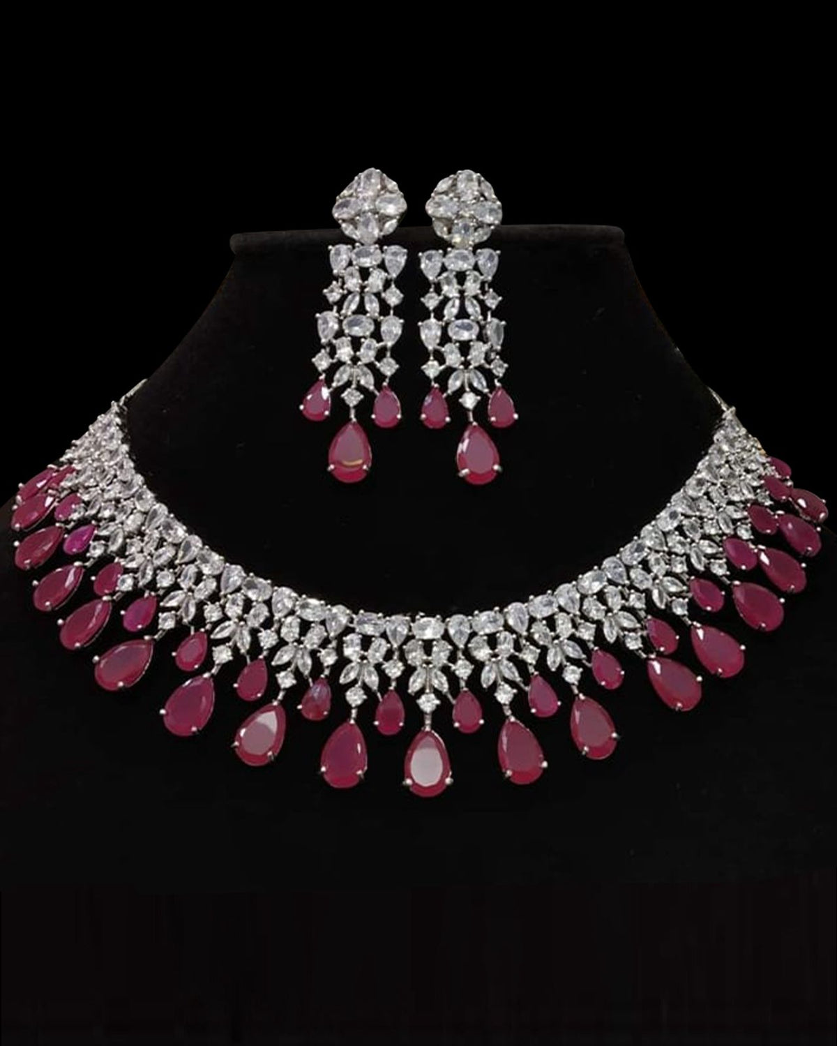 Diamond Set Complete Set Classic Diamond Set – Forever Jewels India
