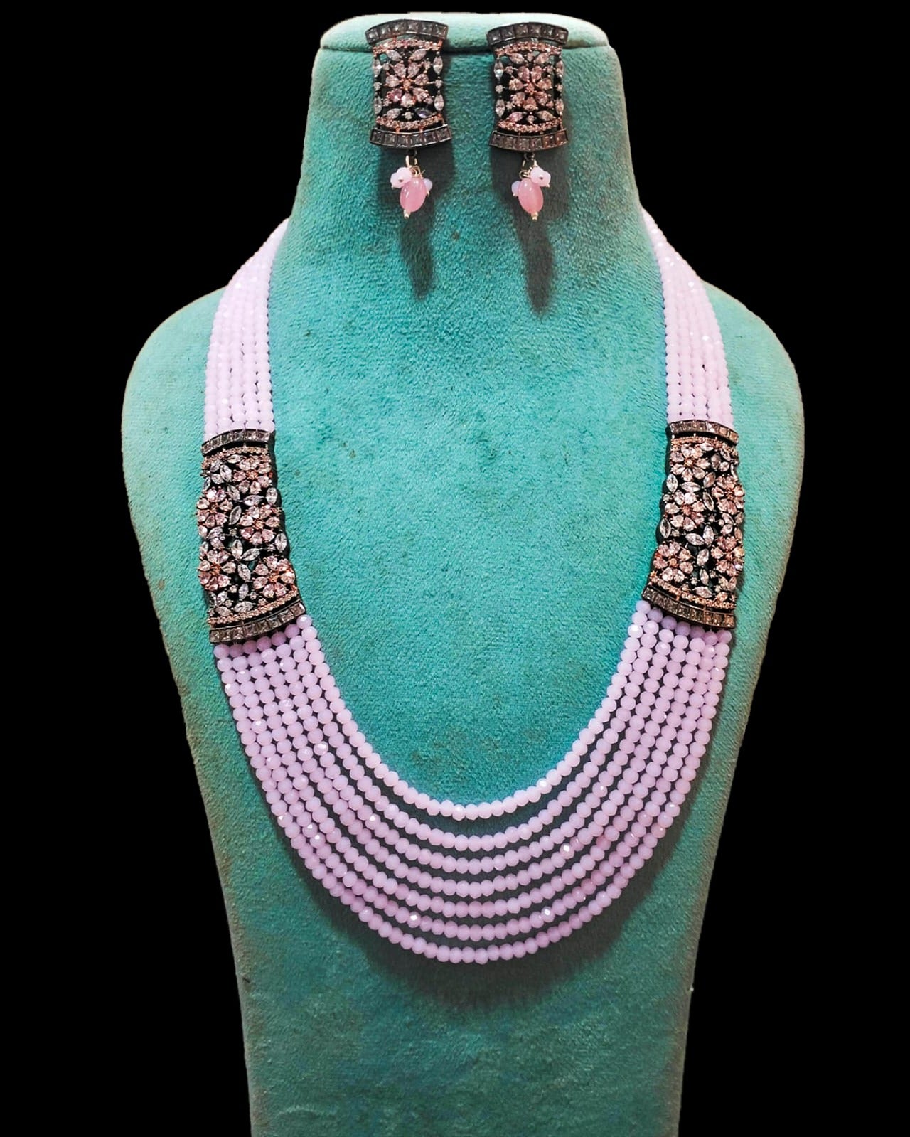 Designer Beaded Necklace Set