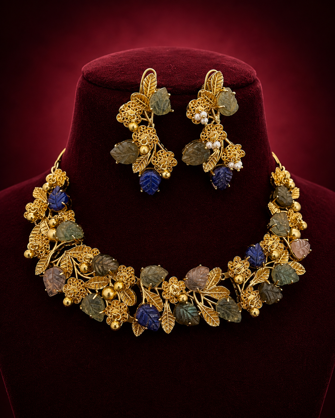 Botanical Royale Necklace Set