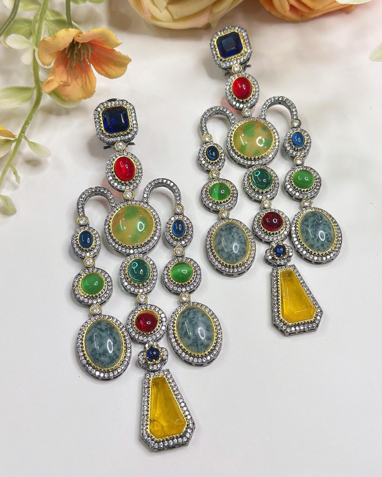 Royal  statement Earrings