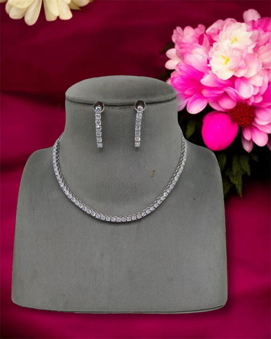 Delicate Diamond Necklace