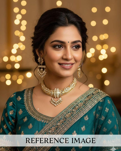 Kundan Exclusive Hasli Necklace Set