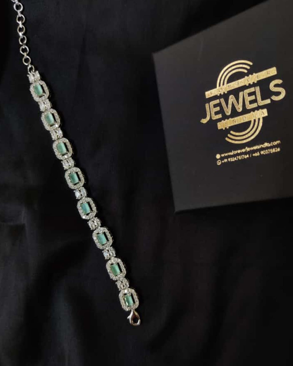 Mint Tennis Bracelet