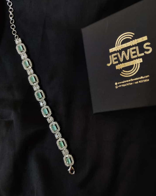 Mint Tennis Bracelet