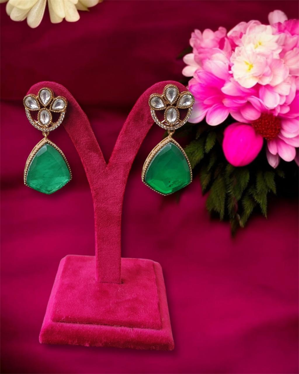 Emerald Earrings