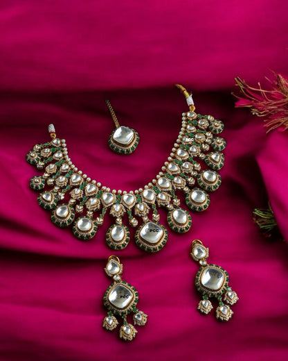 polki fashion jewellery, khanna jewellers