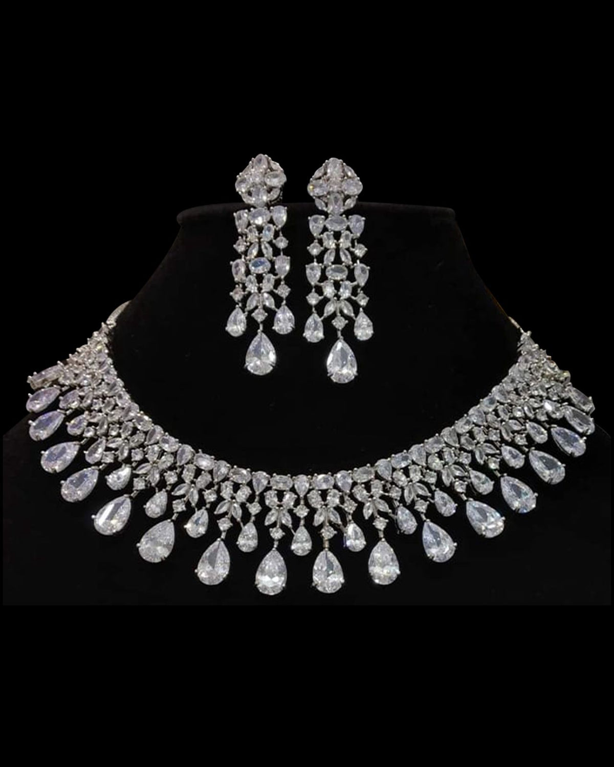 Diamond Set Complete Set Classic Diamond Set – Forever Jewels India