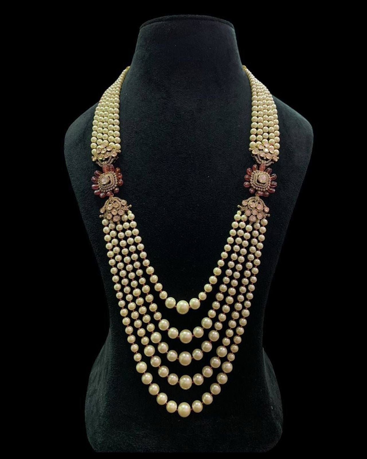 Traditional Beads Pearl Groom Mala