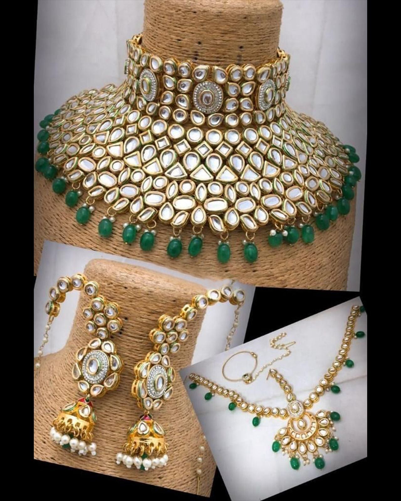 Emerald Breeze Necklace Set