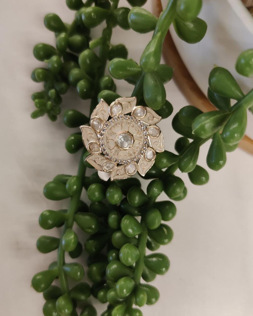 Kundan Festive Ring