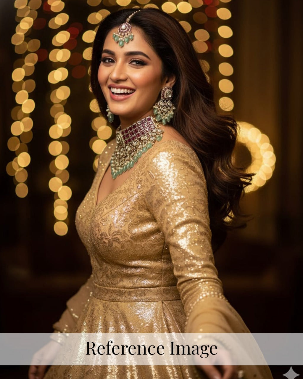 Kundan Beauty Bridal Necklace Set