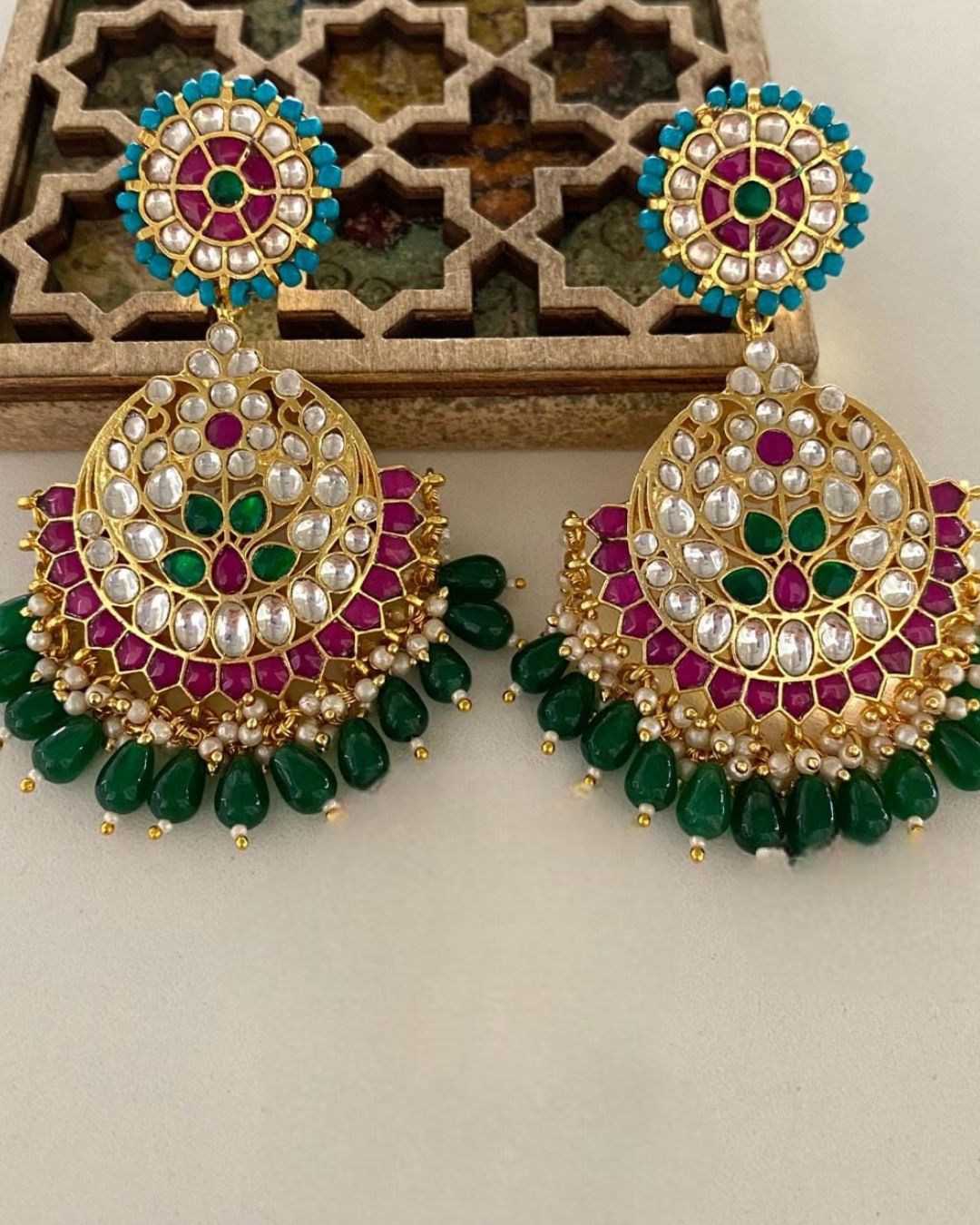 Multicolored Earrings
