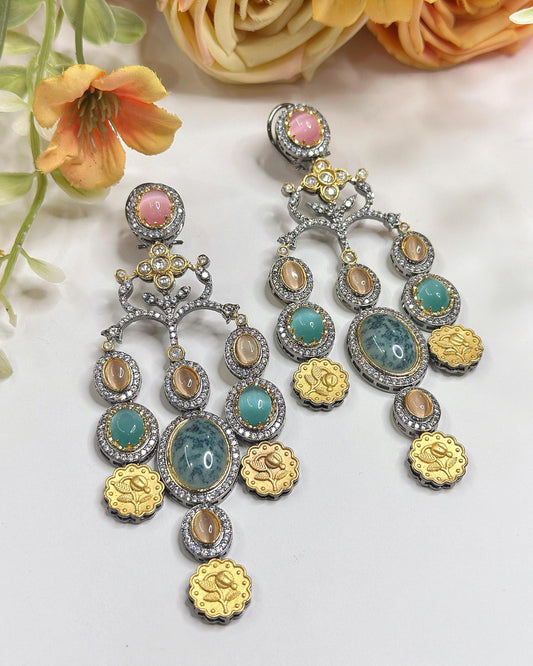 Statement long Designer Earrings