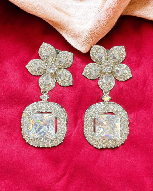 Cubic Silver Earrings