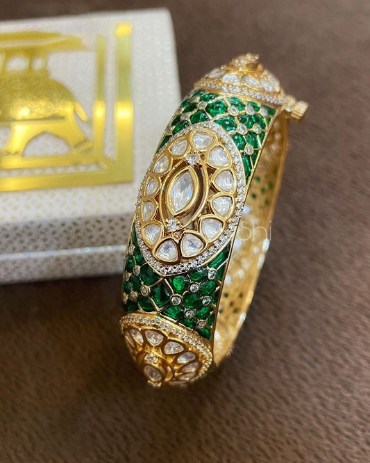 Polki Designer Bangle