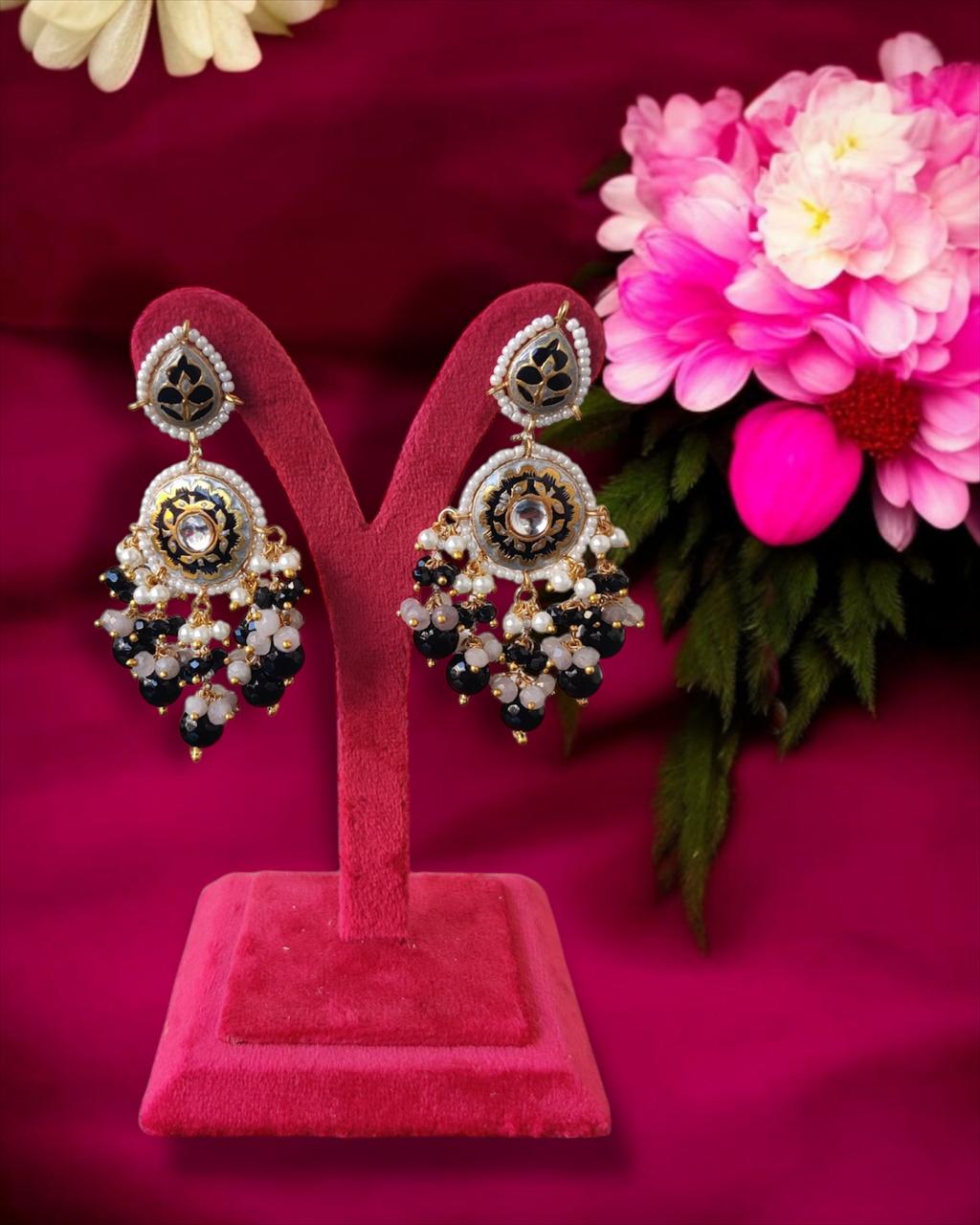 Ethnic Kundan Earrings