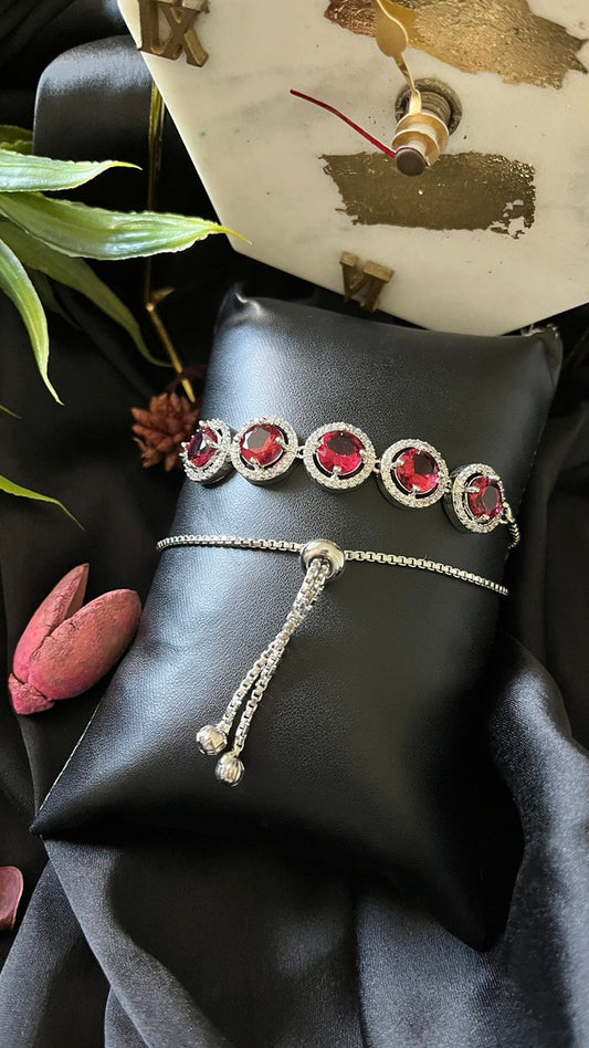 Classic Zirconia Stone Bracelet