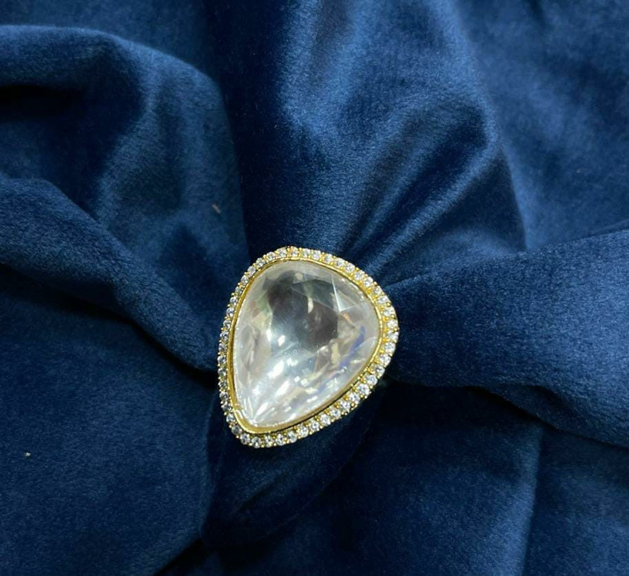 Polki Kundan Ring 2